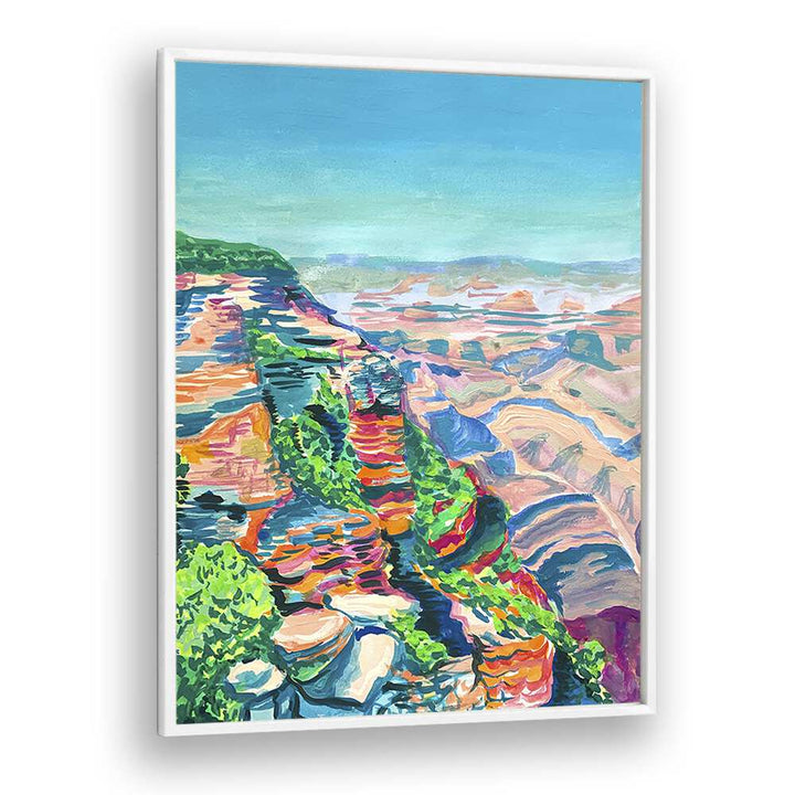 Stunning GRAND CANYON, LANDSCAPE PAINTINGS by Key and Sea Creative, showcasing nature's breathtaking beauty.