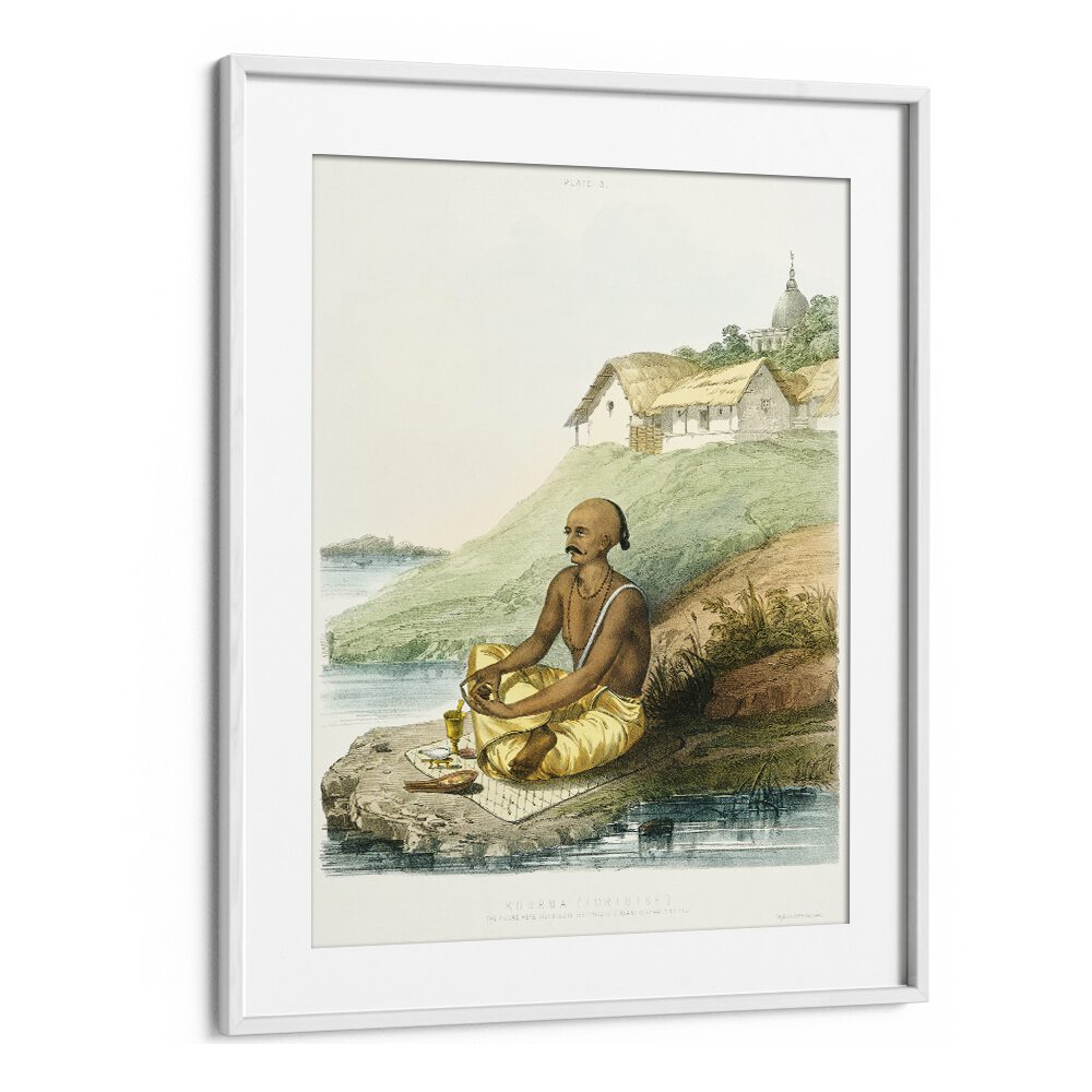 Hand Signs Indian Art Paintings showcase cultural richness, framed elegantly for your decor.