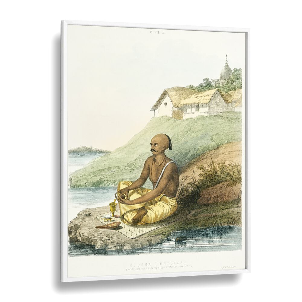 Stunning HAND SIGNS, INDIAN ART PAINTINGS showcase rich cultural heritage in a beautiful framed piece.