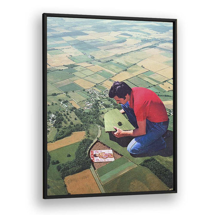 Explore the imaginative "HIDE AND SEEK, SURREAL ART PRINTS" by Vertigo Artography, showcasing surreal landscapes.