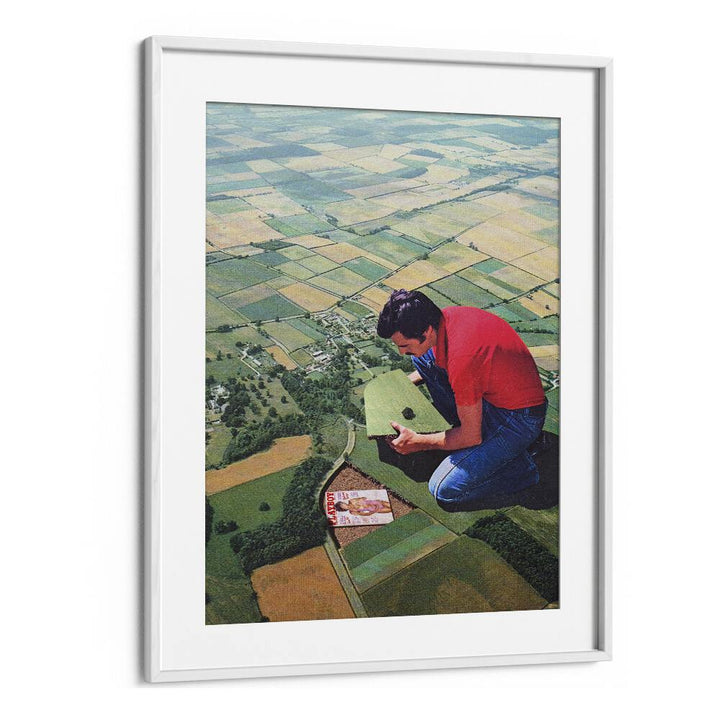 Explore "HIDE AND SEEK, SURREAL ART PRINTS" by Vertigo Artography, featuring a unique surreal landscape.