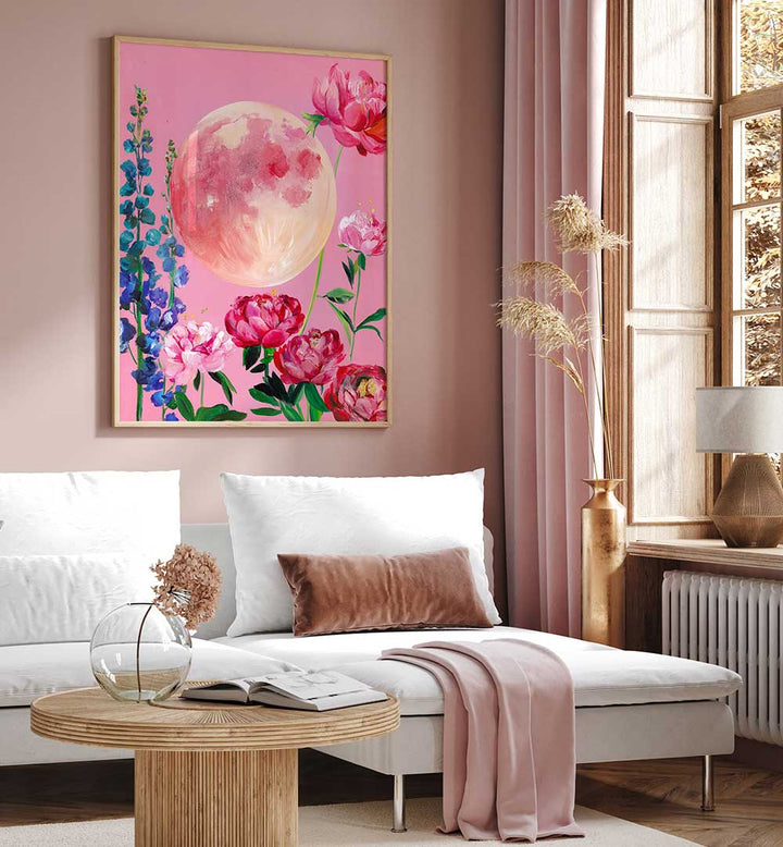 HONEYMOON SMALL , FLORAL FLOWER PAINTINGS