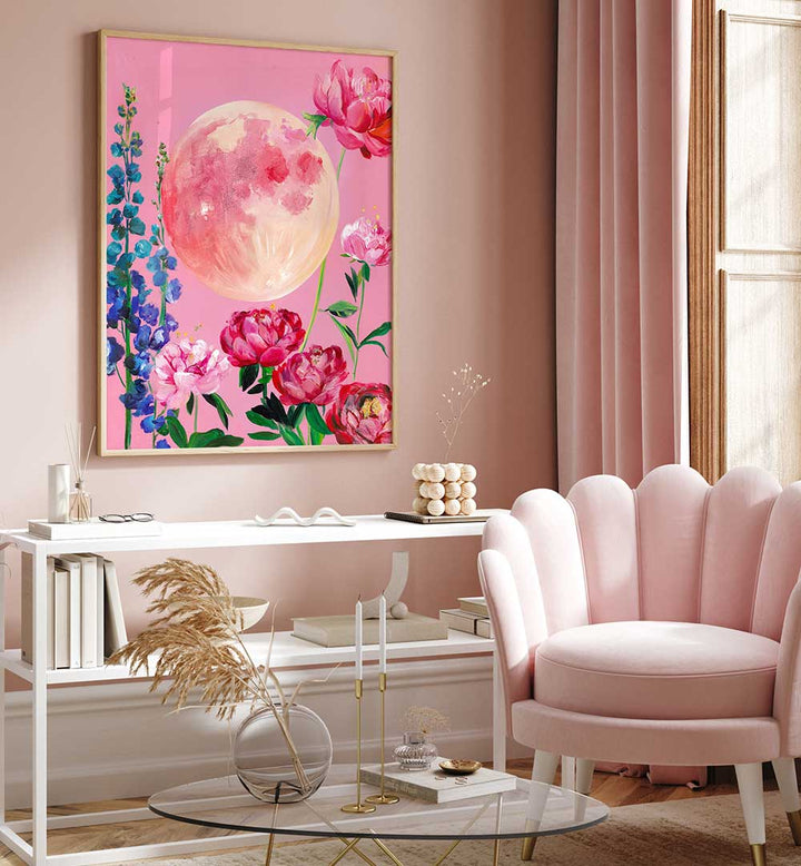 HONEYMOON SMALL , FLORAL FLOWER PAINTINGS