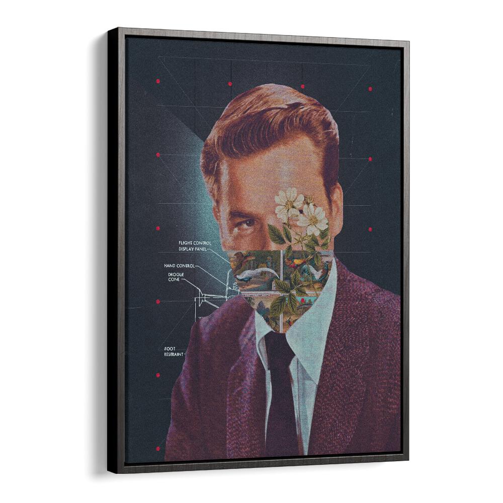HUMANIOD, SURREAL ART PRINTS feature a captivating blend of surrealism and elegance by Space Rocket Art.