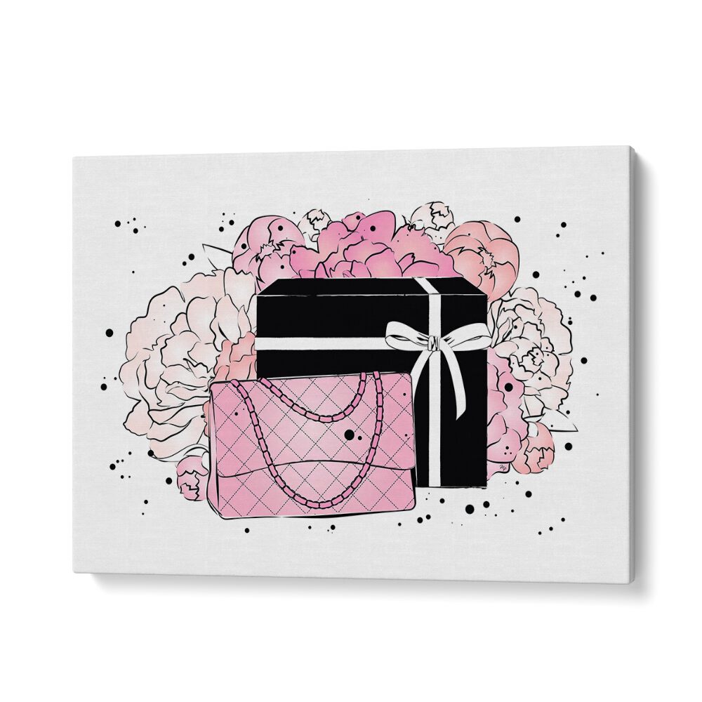 Handbag Peonies, a stylish fashion poster by Martina, blends elegance and artistry for your decor. Perfect for fashion lovers!