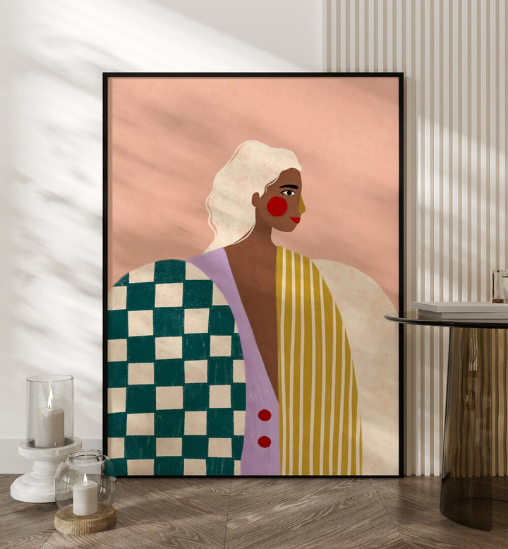 Vibrant artwork from the HAVE YOU LOVED IT GALLERY WALL enhances your space with eclectic charm, perfect for gallery walls.