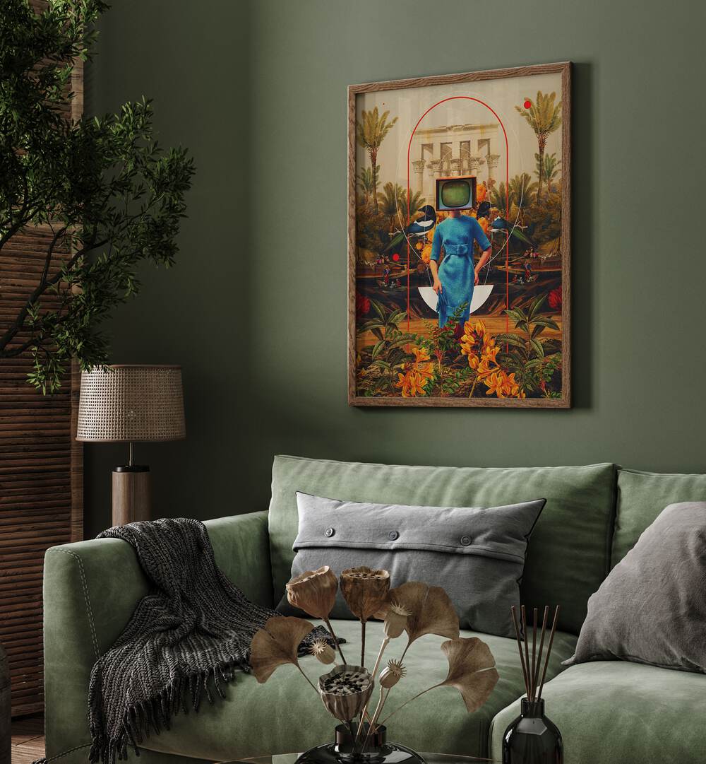 Explore HER ASYMMETRIES, SURREAL ART PRINTS by Frank Moth, transforming any space with imaginative artistry.