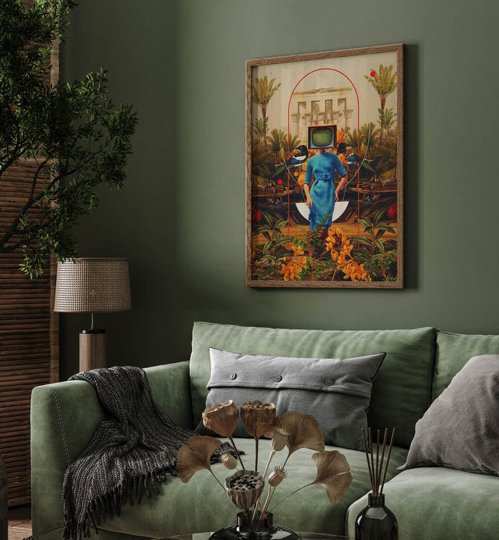 Explore HER ASYMMETRIES, SURREAL ART PRINTS by Frank Moth, transforming any space with imaginative artistry.