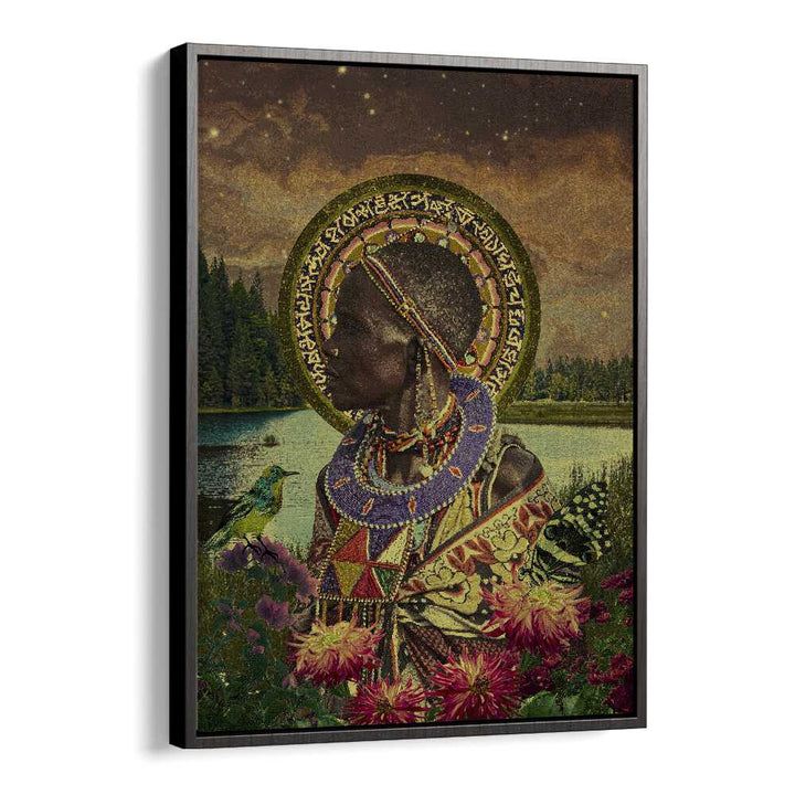 Elegant HALO, AFRICAN ART PAINTINGS by Cosmo Zach showcase surreal beauty and creativity for your home decor.