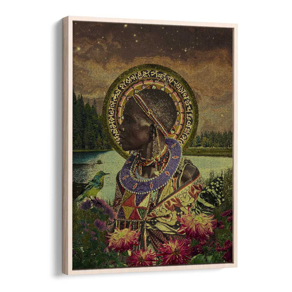 Surreal HALO, AFRICAN ART PAINTINGS by Cosmo Zach enrich your space with vibrant colors and creativity.