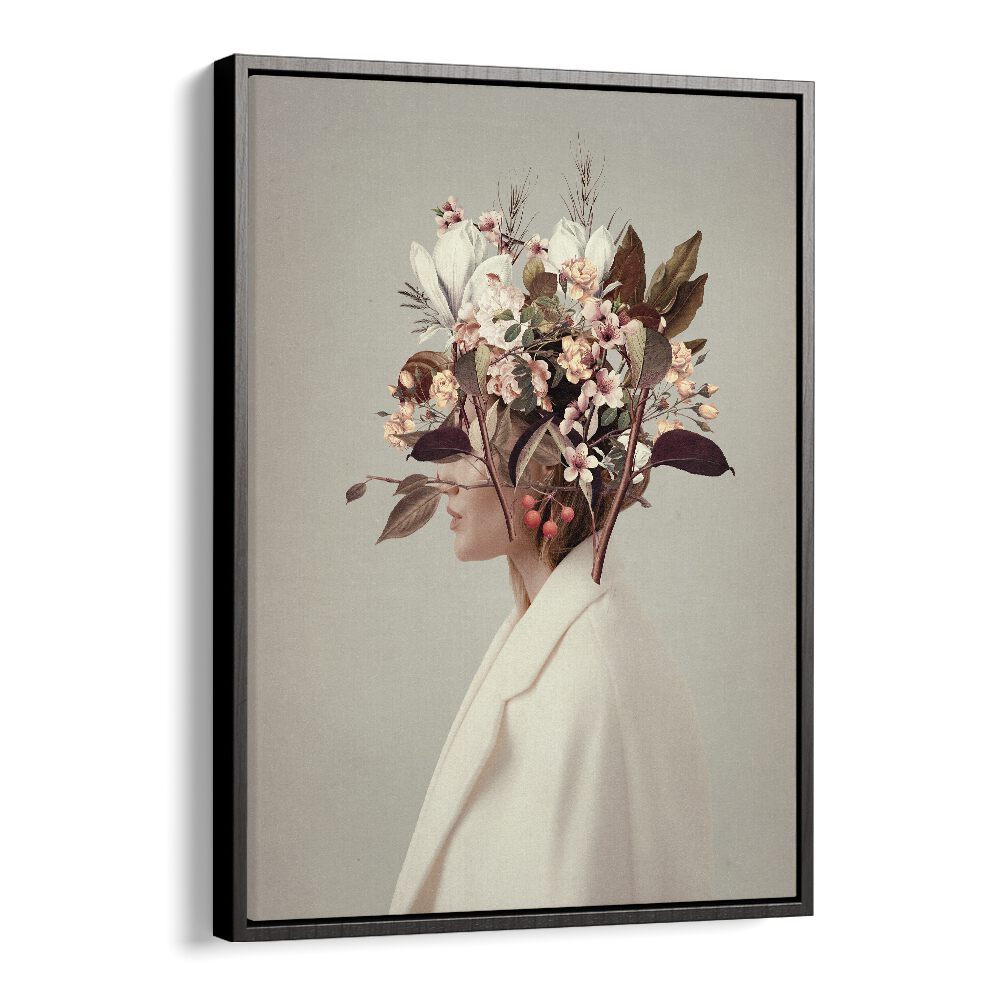 Surreal art prints featuring floral beauty and autumn vibes in “I FELL IN LOVE” by Frank Moth. Perfect for your decor.