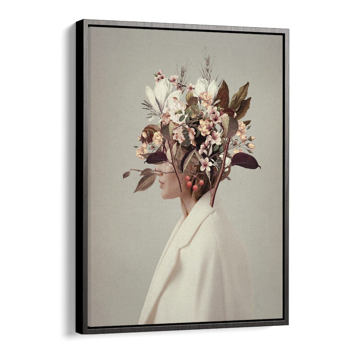 Surreal art prints featuring floral beauty and autumn vibes in “I FELL IN LOVE” by Frank Moth. Perfect for your decor.