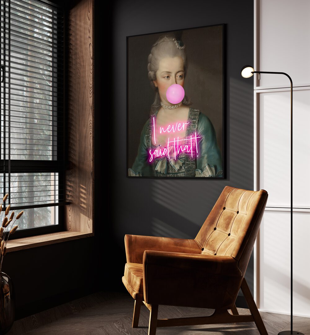Transform your space with the I NEVER SAID THAT II, ALTERED ART PRINTS from Grace Digital Art Co.