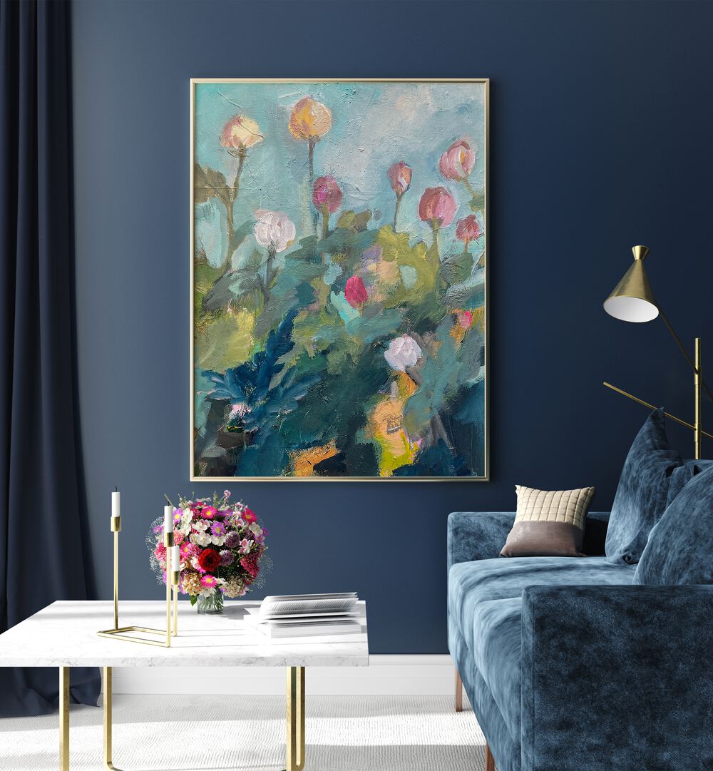 Brighten your space with IMPRESSIONISTIC BLOOMS, FLORAL FLOWER PAINTINGS showcasing vibrant abstract floral designs.