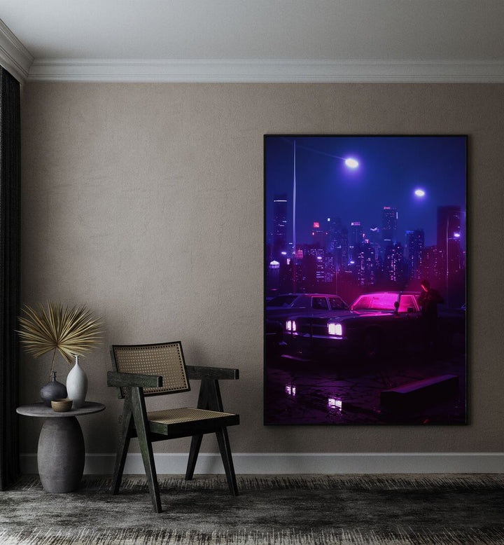 "ILLICIT ACTIVITY, SURREAL ART PRINTS by Ritvik Takkar adds modern elegance to your space with captivating surrealism."