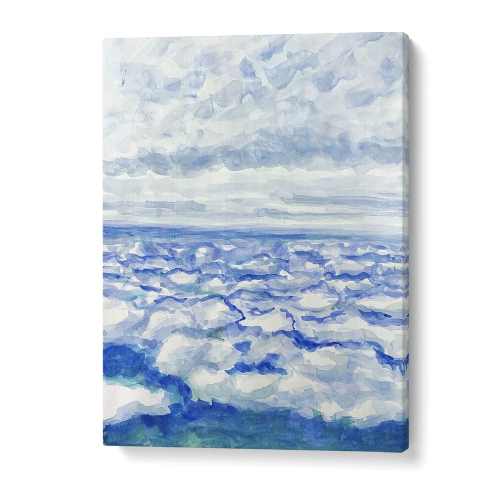 Breathtaking "In the Clouds" landscape paintings by Key and Sea Creative, capturing serene natural beauty.