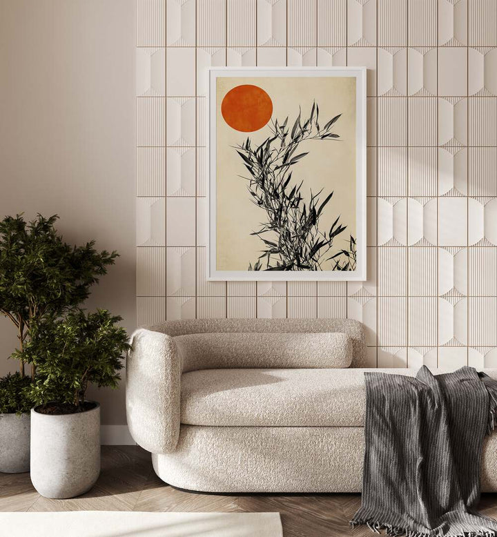 Elegant JAPANESE BIRCH, LANDSCAPE PAINTINGS art print enhances any space with nature's serene beauty.