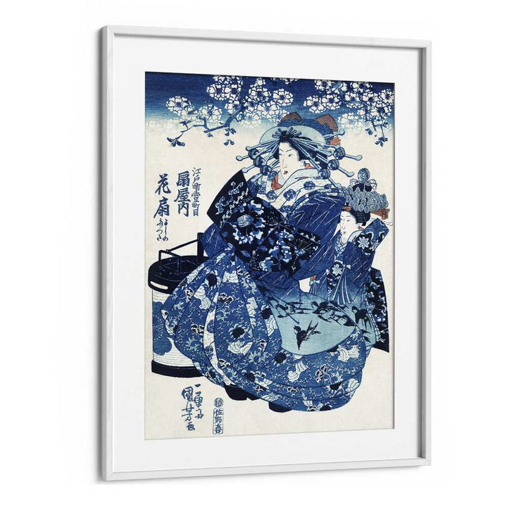 Explore the elegance of JAPANESE WOMAN (1798-1861), JAPANESE PAINTINGS in this exquisite art print.