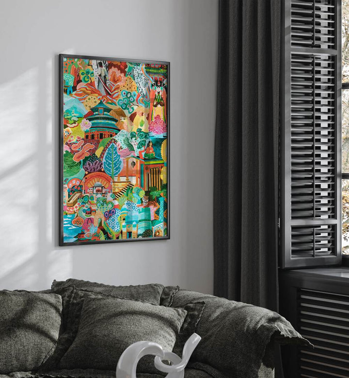 Vibrant JOURNEY OF DISCOVERY, INDIAN ART PAINTINGS showcasing India's rich cultural heritage and artistic brilliance.