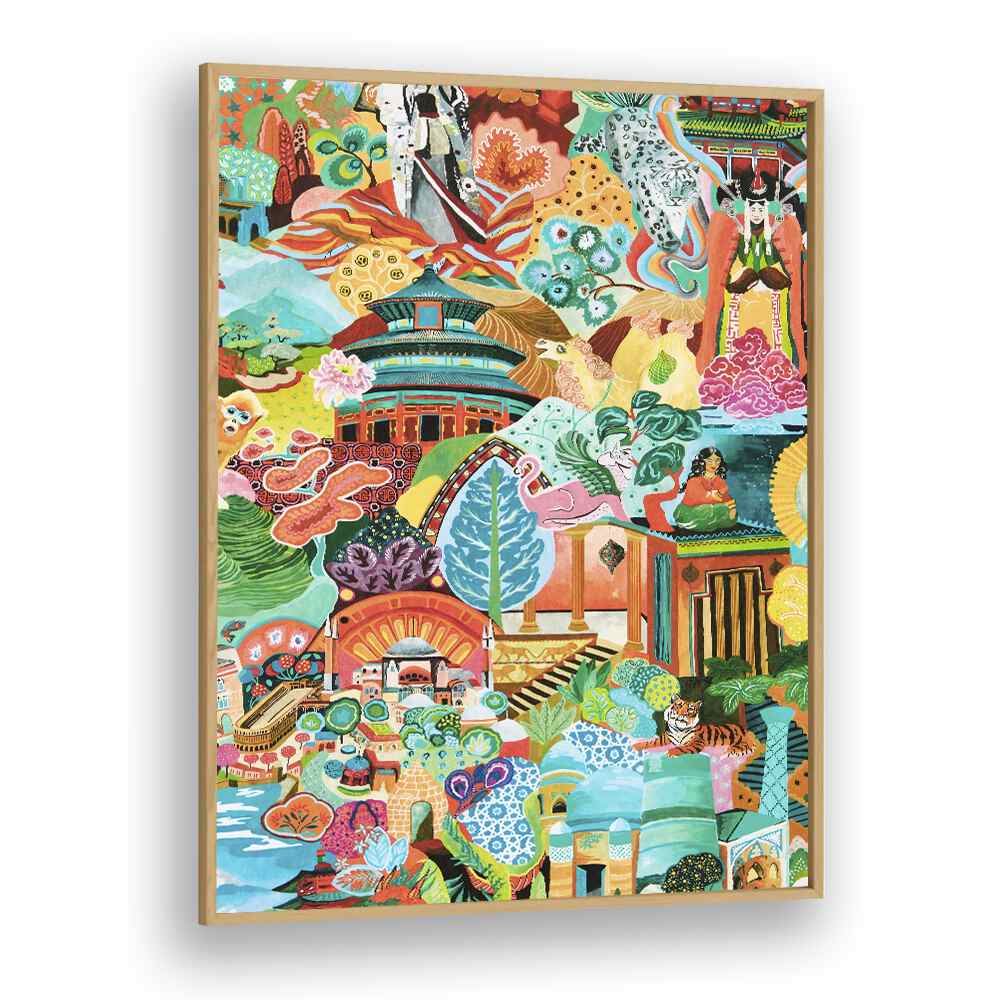 Vibrant JOURNEY OF DISCOVERY, INDIAN ART PAINTINGS showcasing India's rich cultural heritage and artistic brilliance.
