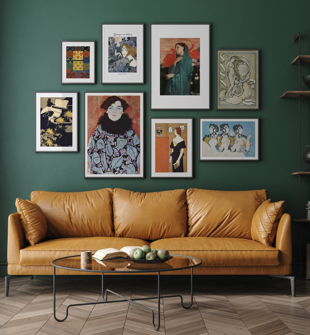 Transform your space with the JAPANESE GALLERY WALL, showcasing stunning artwork in elegant Gallery Walls & Sets.