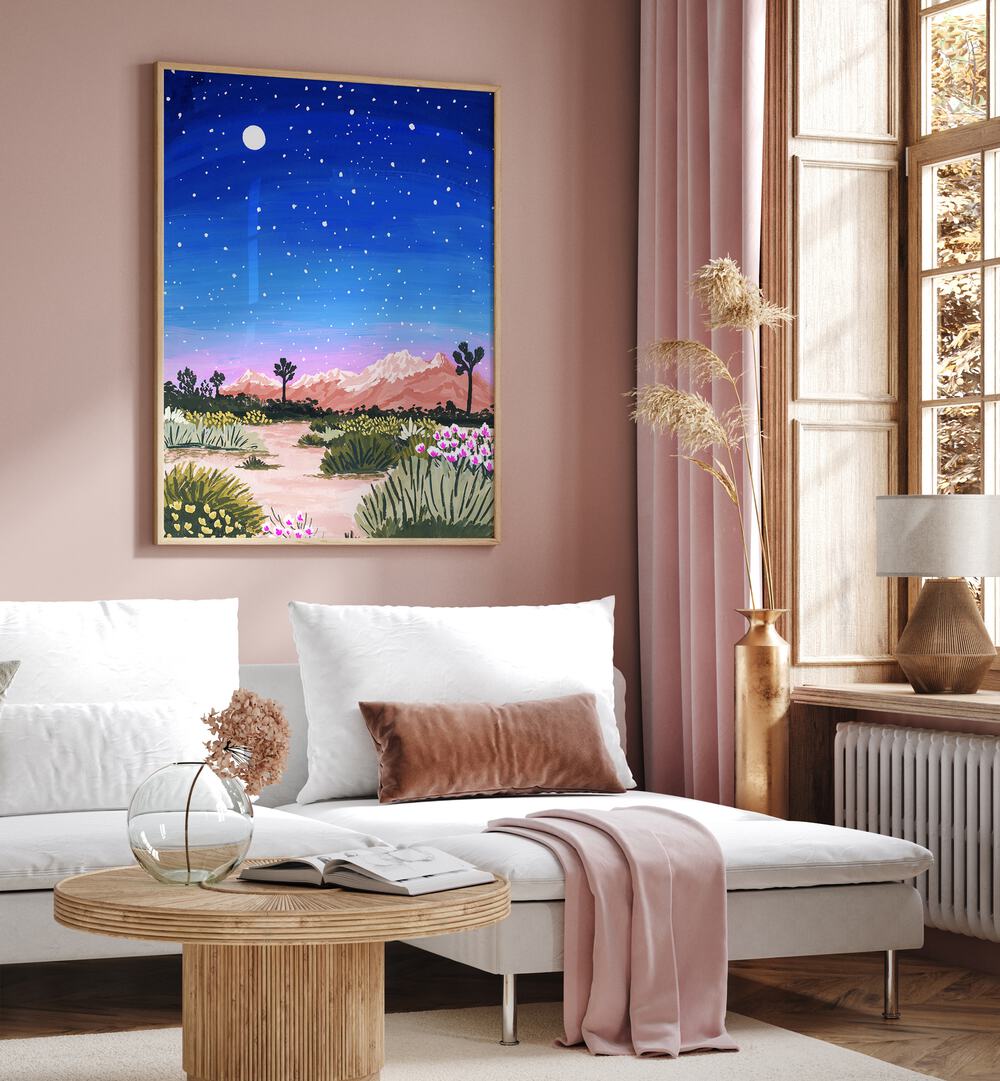 Breathtaking JOSHUA TREE, LANDSCAPE PAINTINGS by Sarah Gesek, perfect for transforming your living space.