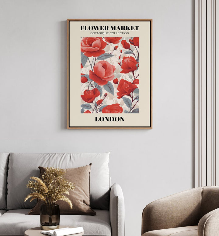 Transform your space with LONDON- FLOWER MARKETO FLORAL FLOWER PAINTINGS, showcasing the beauty of London's Flower Market.