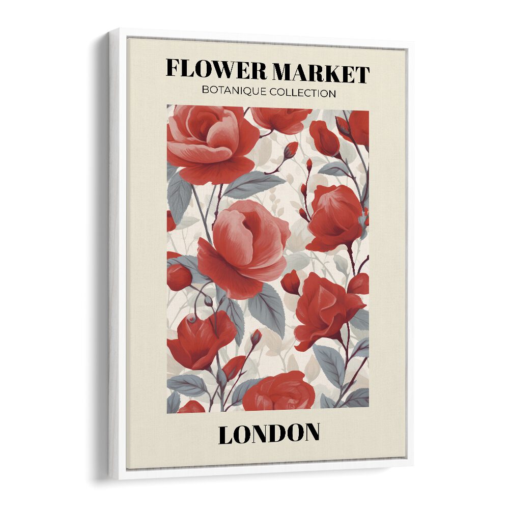 LONDON- FLOWER MARKETO FLORAL FLOWER PAINTINGS showcase vibrant blooms, perfect for enhancing your home decor.