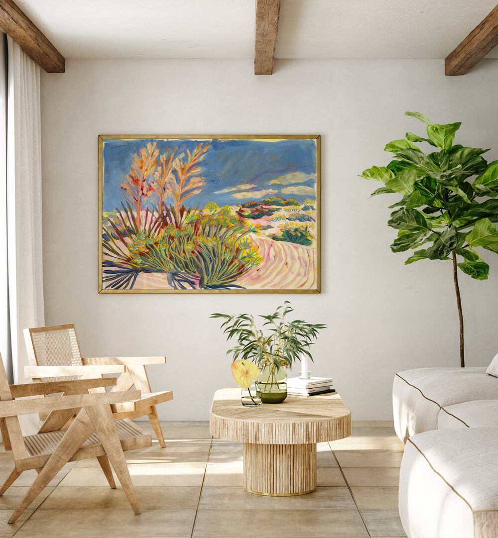 Brighten your home with our LOOSE CANVAS PRINT, LANDSCAPE PAINTINGS showcasing vibrant nature scenes.