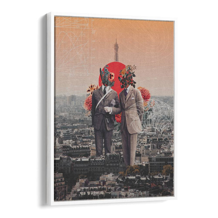 Unique LOOT MASTERS, SURREAL ART PRINTS featuring captivating surreal elements and a chic floater frame for elegance.