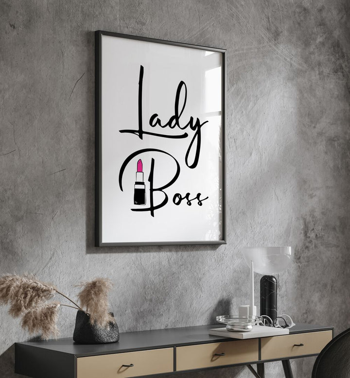 Elevate your space with LADY BOSS II, FASHION POSTERS by Martina, showcasing chic style and empowerment.