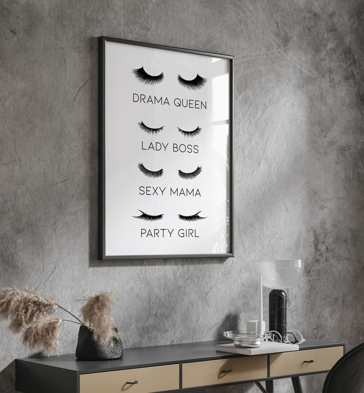 Stylish LASHES, FASHION POSTERS by Lashes by Martina enhance your decor with elegance and creativity.