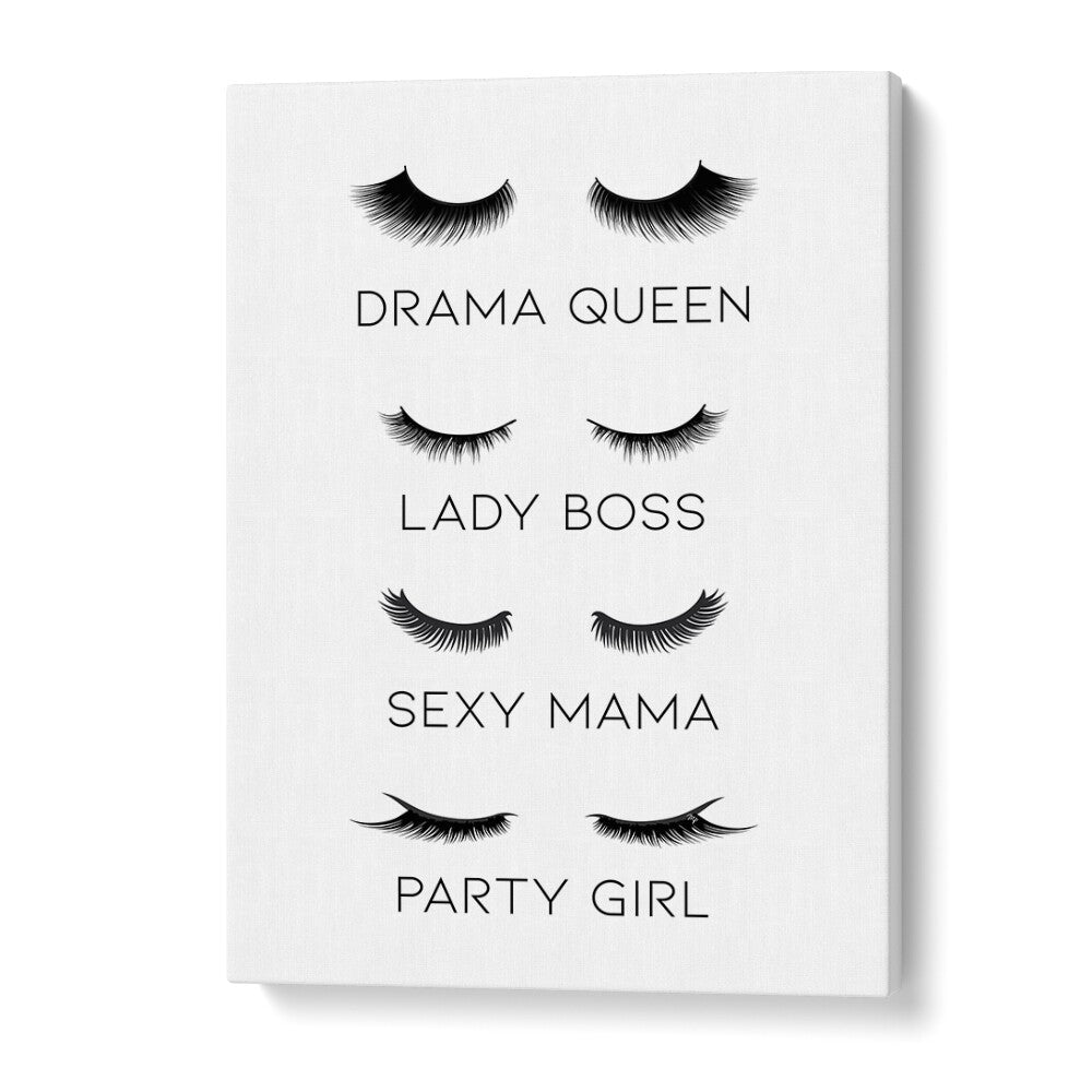 Stylish LASHES, FASHION POSTERS by Lashes by Martina, featuring elegant lash designs for fashionable decor.