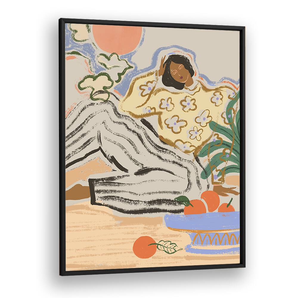 Transform your space with LAZY DAYS, PORTRAITS by Arty Guava, showcasing vibrant colors and captivating designs.