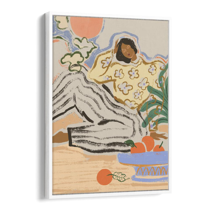 Transform your space with LAZY DAYS, PORTRAITS by Arty Guava, showcasing vibrant figurative illustrations.