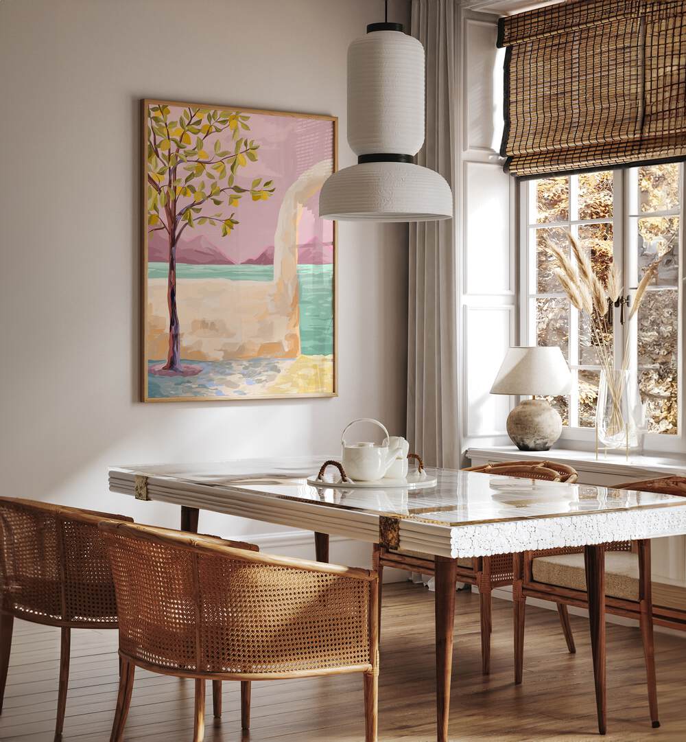 Decorate your home with LEMONTREE, LANDSCAPE PAINTINGS by Goed Blauw, adding elegance and creativity to any space.