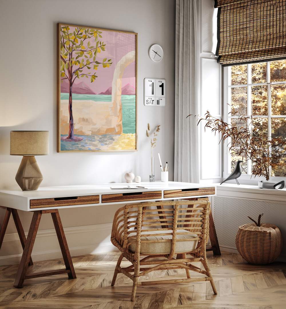 Elevate your decor with LEMONTREE, LANDSCAPE PAINTINGS by Goed Blauw, offering elegance and creativity for any room.