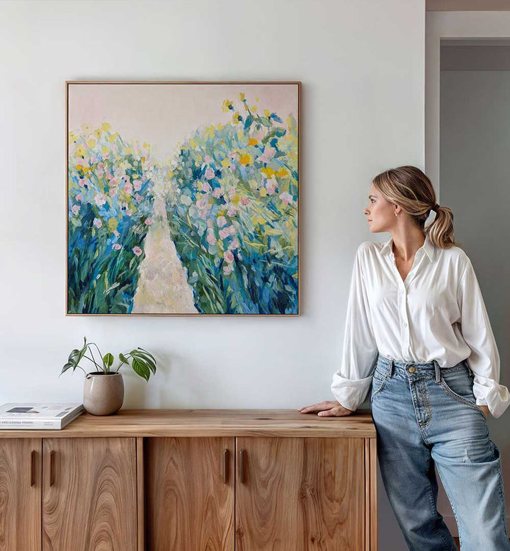 LIGHT SUMMER , FLORAL FLOWER PAINTINGS