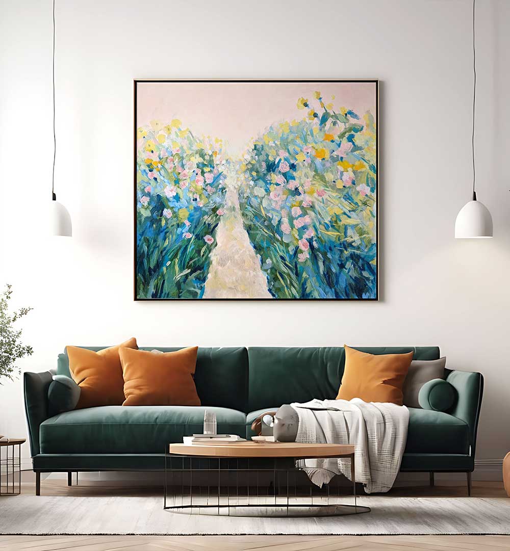 LIGHT SUMMER , FLORAL FLOWER PAINTINGS