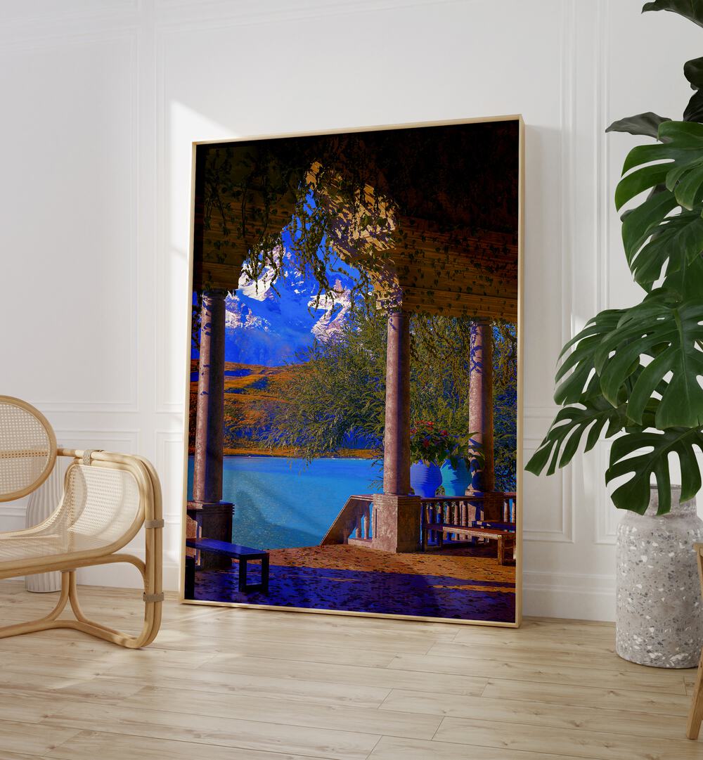 Transform your space with LODGE, SURREAL ART PRINTS by Cosmo Zach, featuring captivating landscapes and vibrant colors.