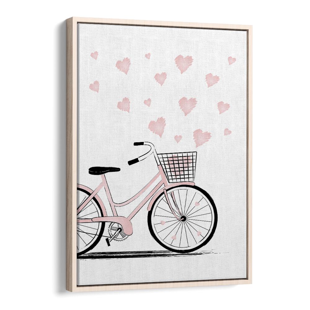 Charming LOVE BIKE , FASHION POSTERS by Martina, perfect for adding elegance and style to your space.