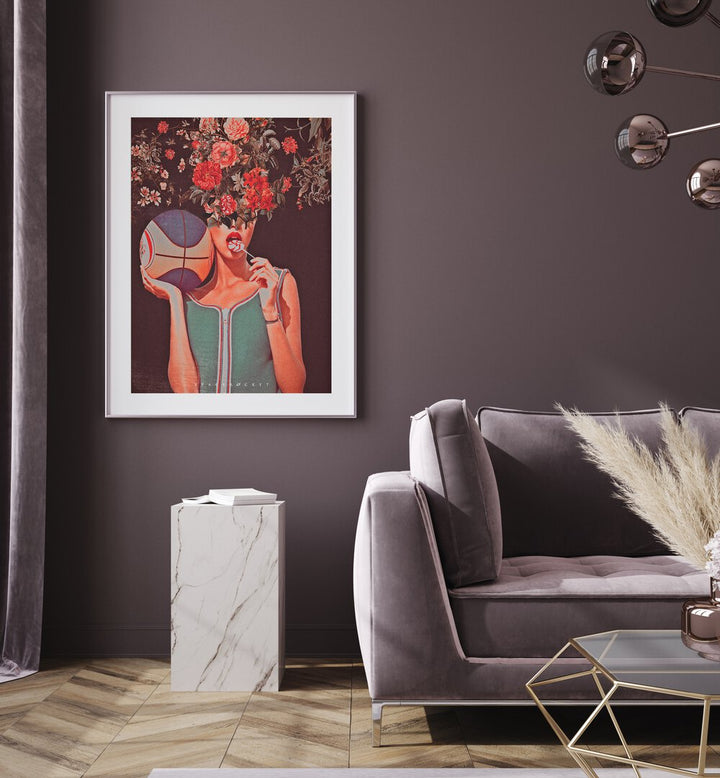 Transform your space with MADE ME, SURREAL PAINTINGS, SURREAL ART PRINTS by Space Rocket Art, showcasing vibrant creativity.