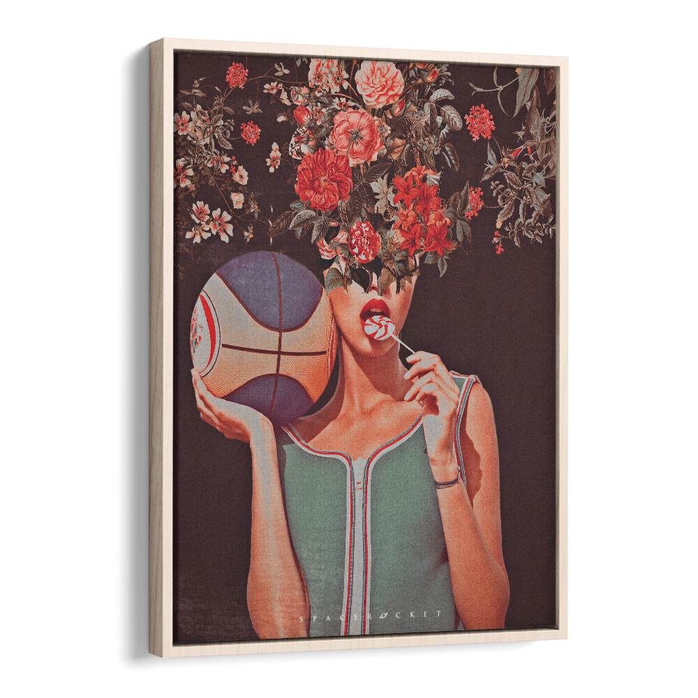 Transform your space with MADE ME, SURREAL PAINTINGS, SURREAL ART PRINTS featuring vibrant floral and playful elements.