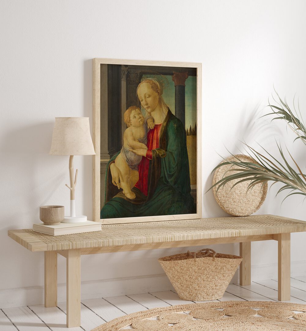 MADONNA AND CHILD , VINTAGE PAINTINGS