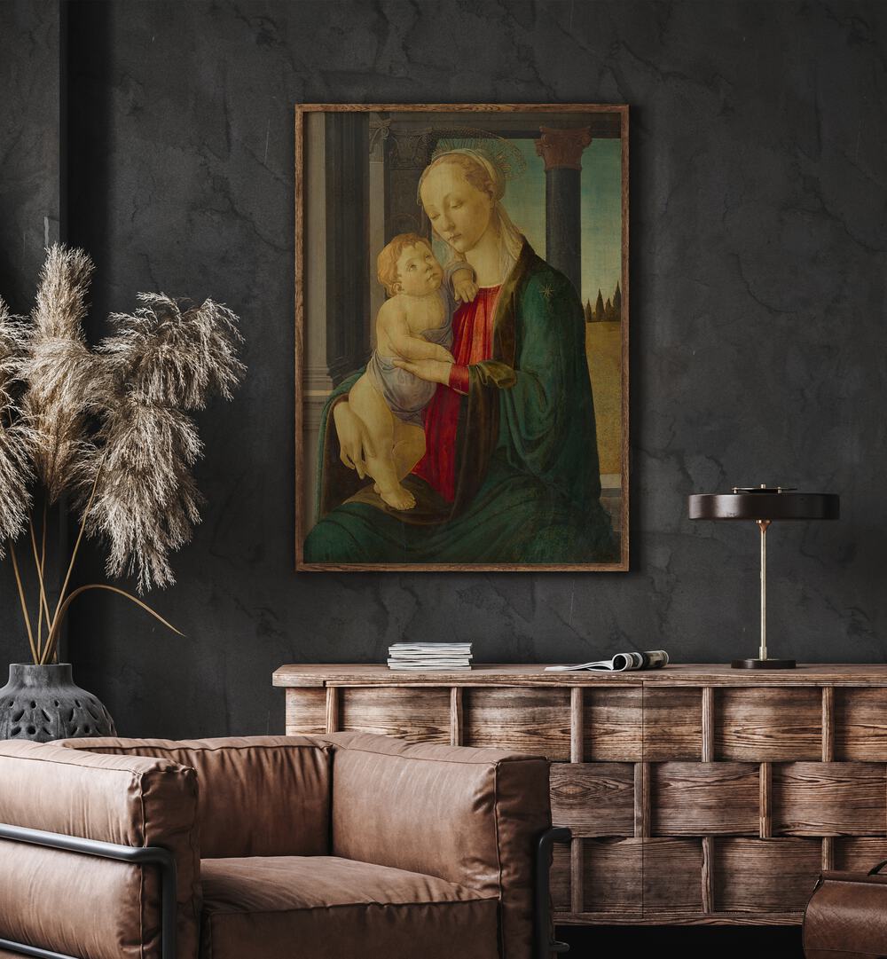 MADONNA AND CHILD , VINTAGE PAINTINGS