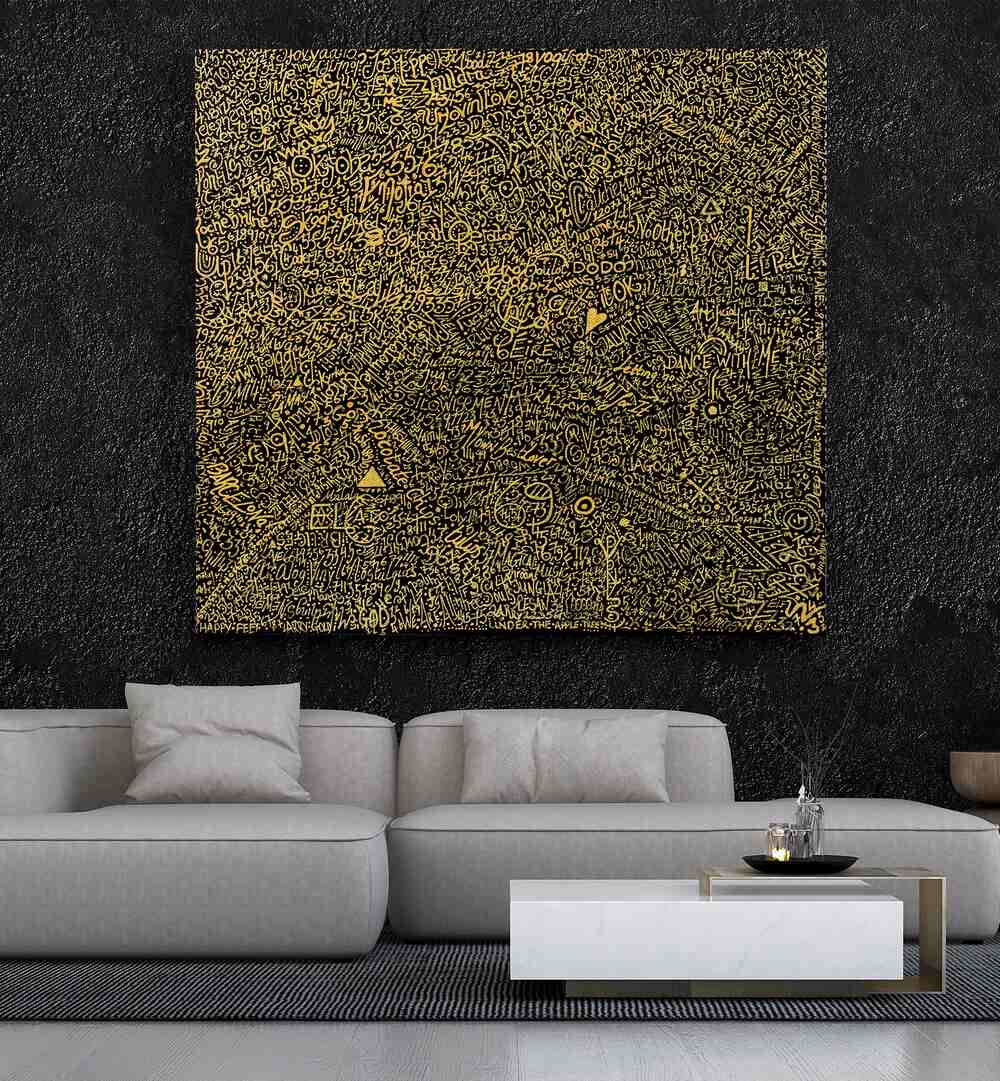 Vibrant MAGICAL MUSIC, DOODLE ART PAINTINGS adding creativity and inspiration to modern living spaces.