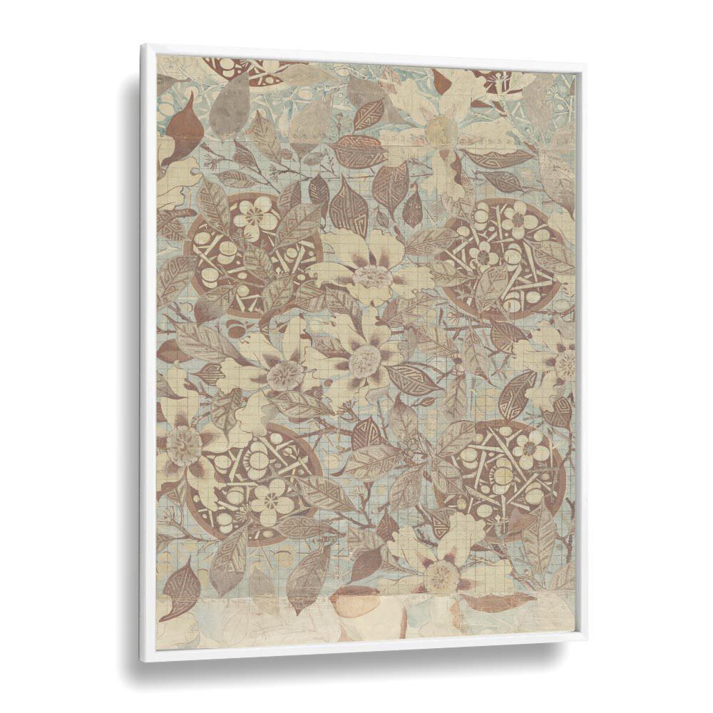 Elegant MAGNOLIA BLOSSOM I, FLORAL FLOWER PAINTINGS in a white frame, showcasing the beauty of nature. Perfect décor!