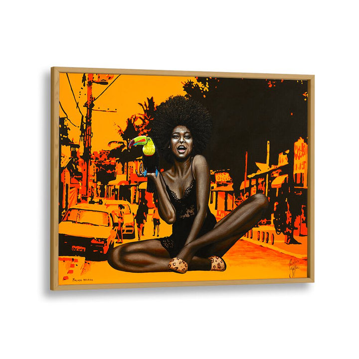 Vibrant MALUCO BELEZA, AFRICAN ART PAINTINGS showcase joy and culture, perfect for elevating your decor.