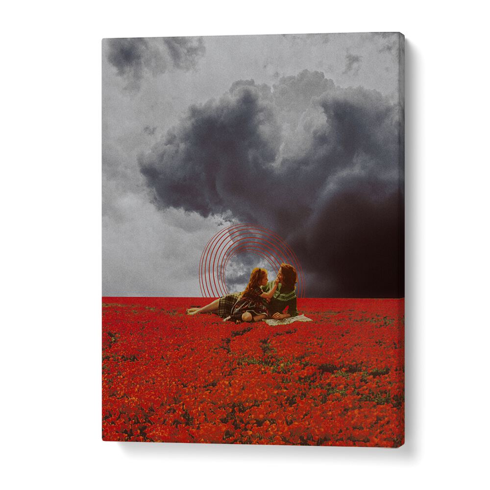 MAMA LOVE, SURREAL ART PRINTS feature vibrant colors and dreamlike imagery, perfect for art lovers by Space Rocket Art.