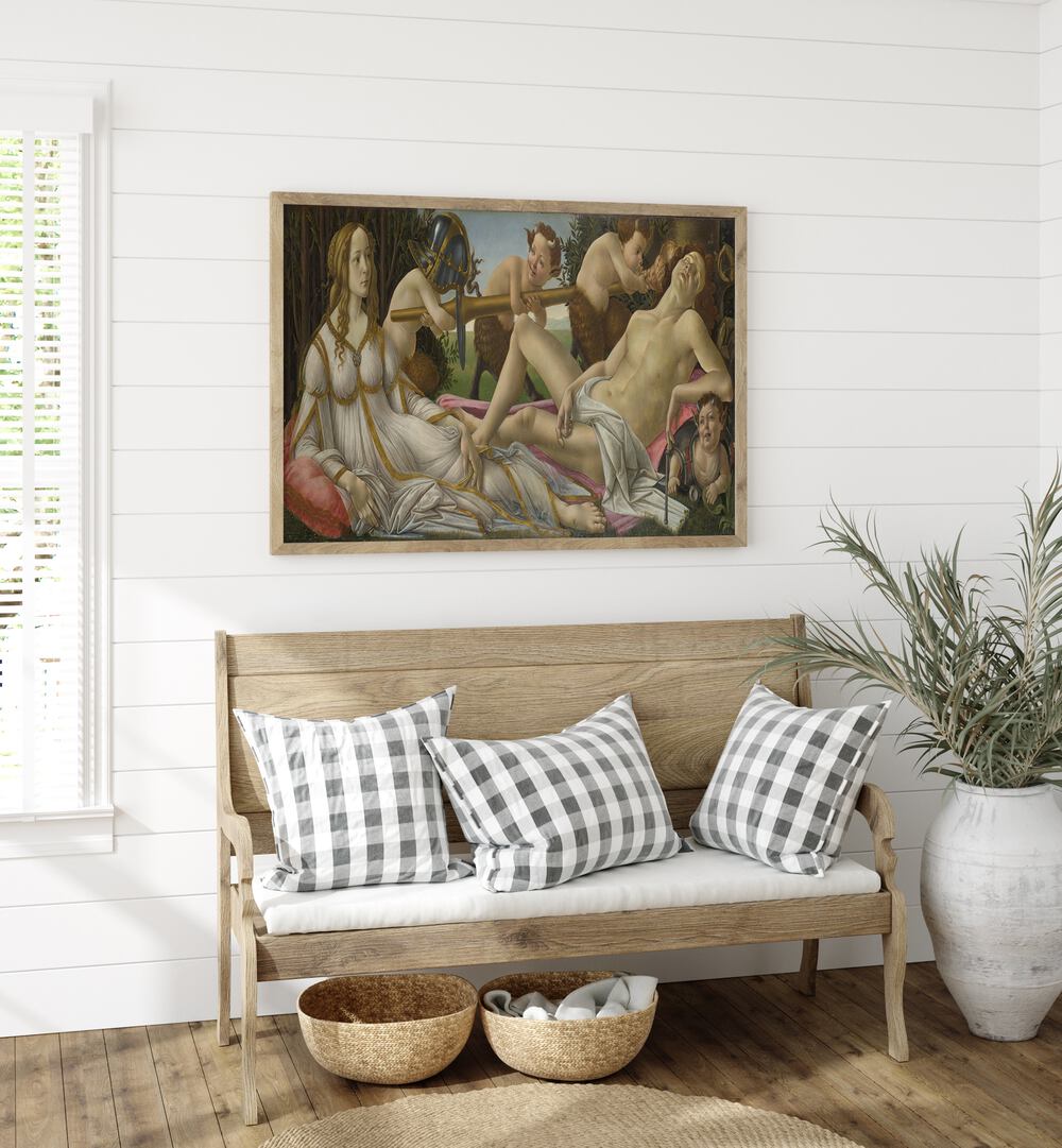 MARS AND VENUS , VINTAGE PAINTINGS
